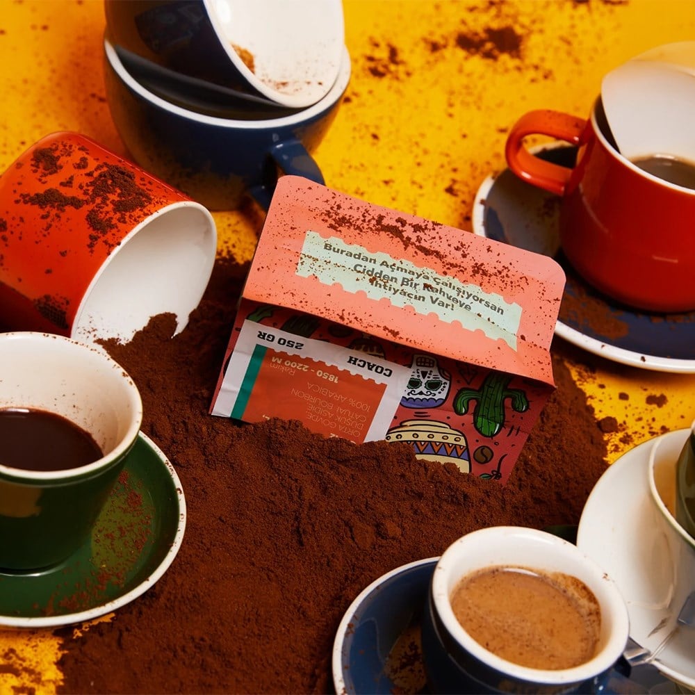 Coach Coffee Columbia Hulia Lucero Çekirdek Kahve 250 GrCoach Coffee
