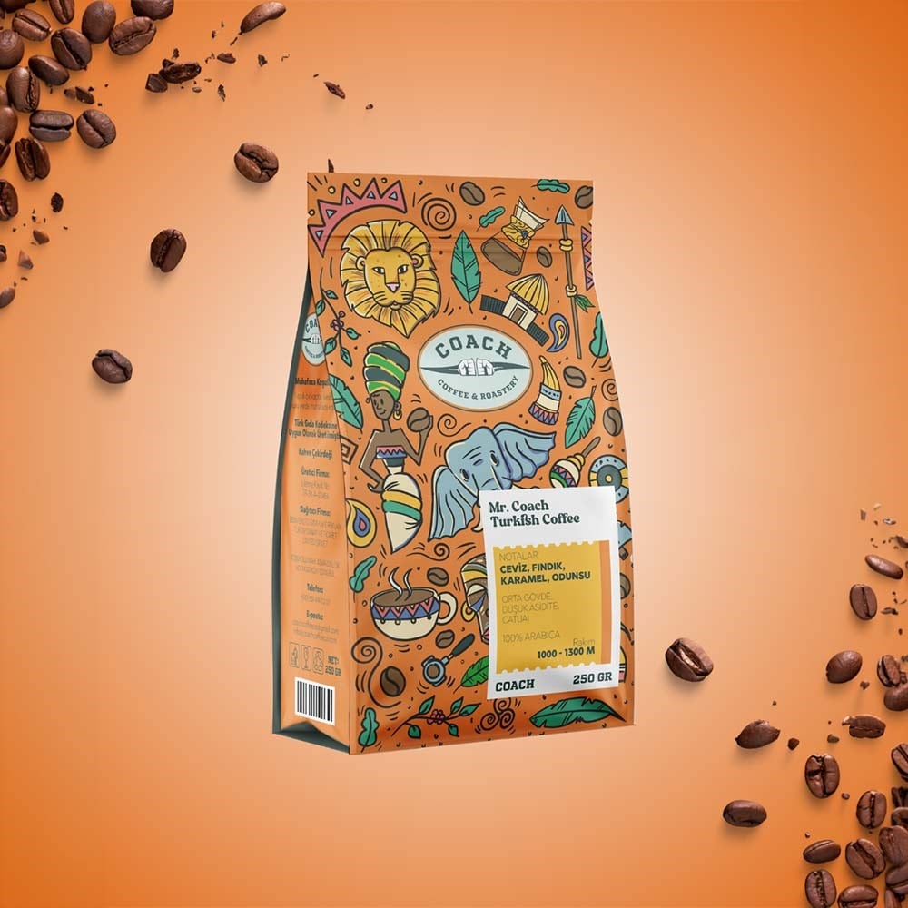 Coach Coffee Mr. Coach Premium Öğütülmüş Türk Kahvesi 250 GrCoach Coffee