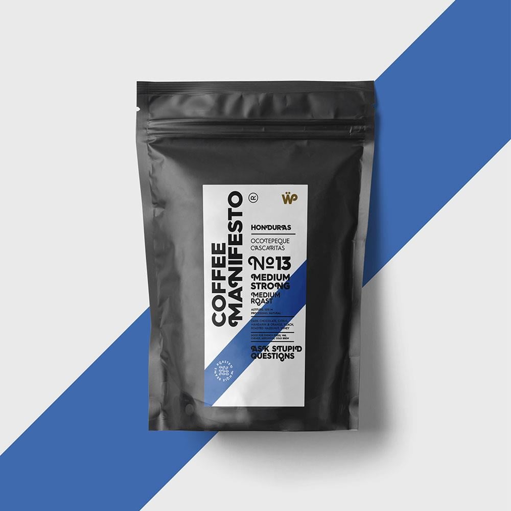 Coffee Manifesto No 13 Honduras Çekirdek Kahve 250 GrCOFFEE MANIFESTO