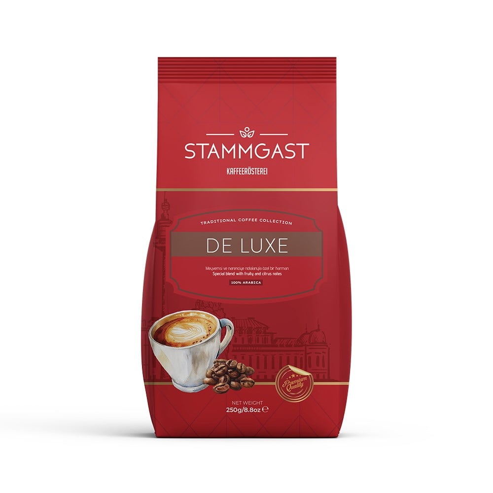 das Stammgast De Luxe Çekirdek Kahve 250 Grdas Stammgast