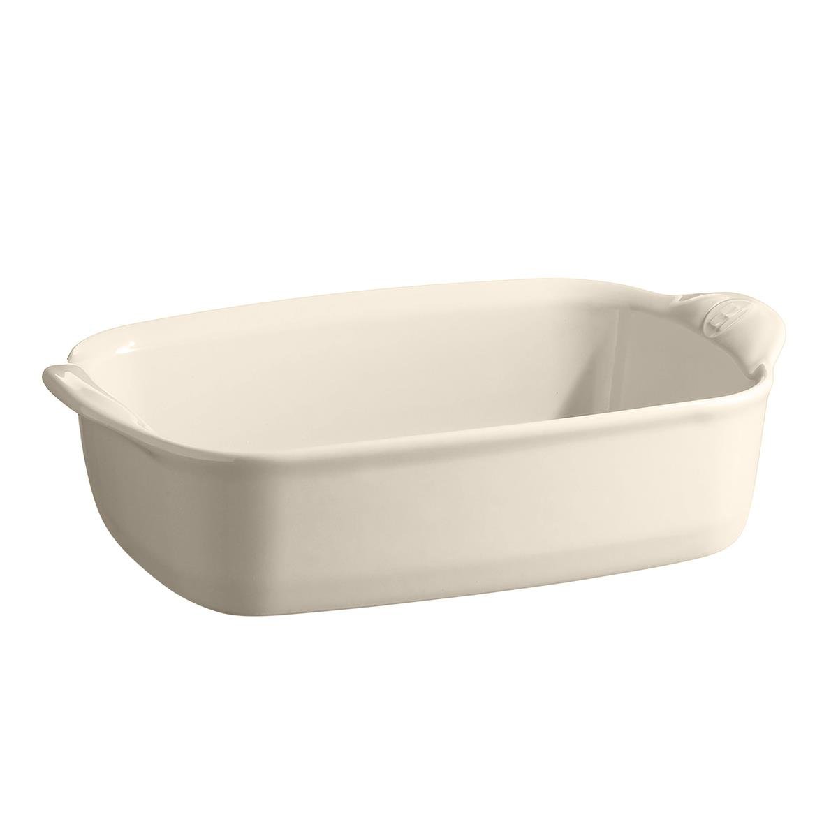 Emile Henry Fırın Kabı Dikdörtgen 22 x 14 cm Ekru/ClayEmile Henry