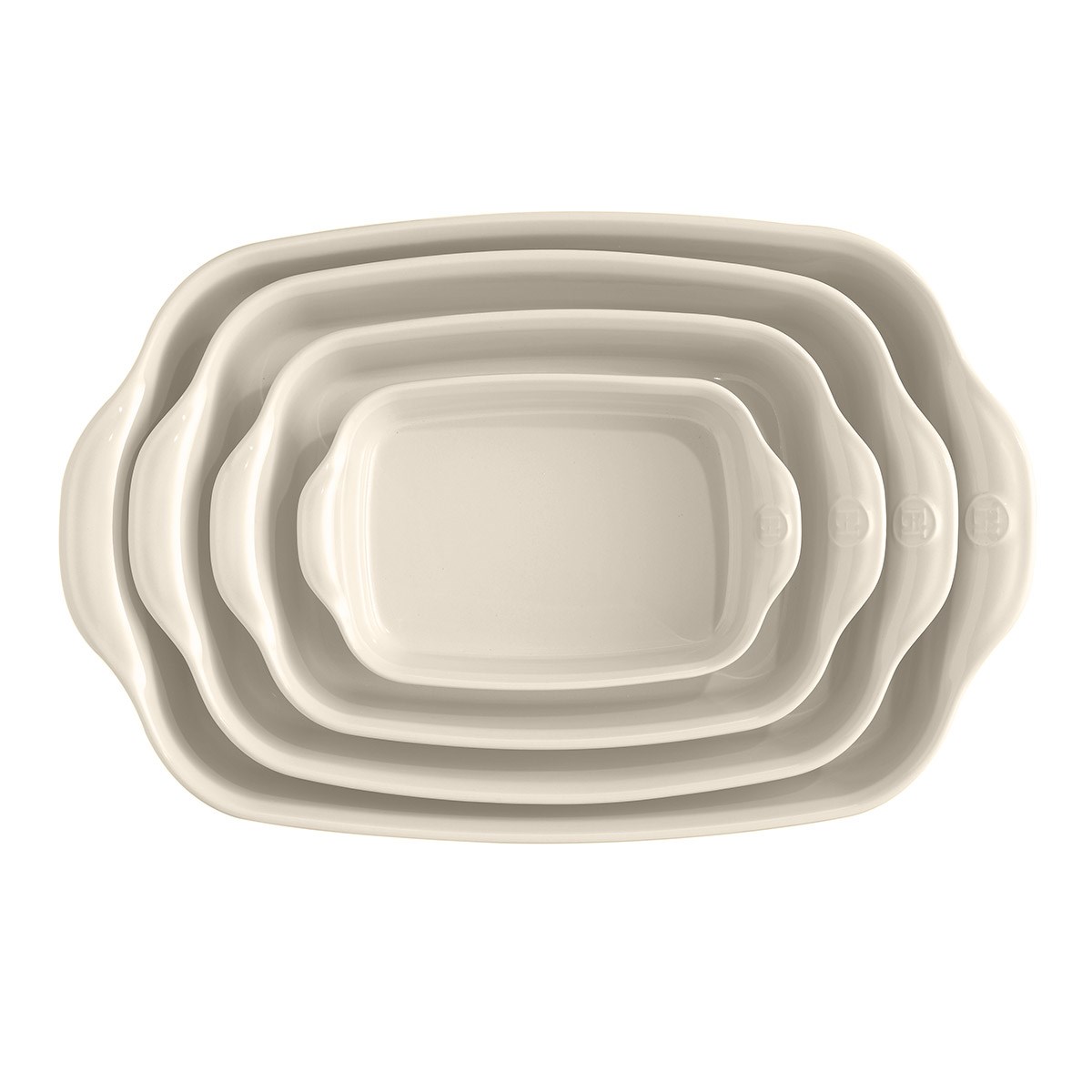 Emile Henry Fırın Kabı Dikdörtgen 30 x 19 cm Ekru/ClayEmile Henry