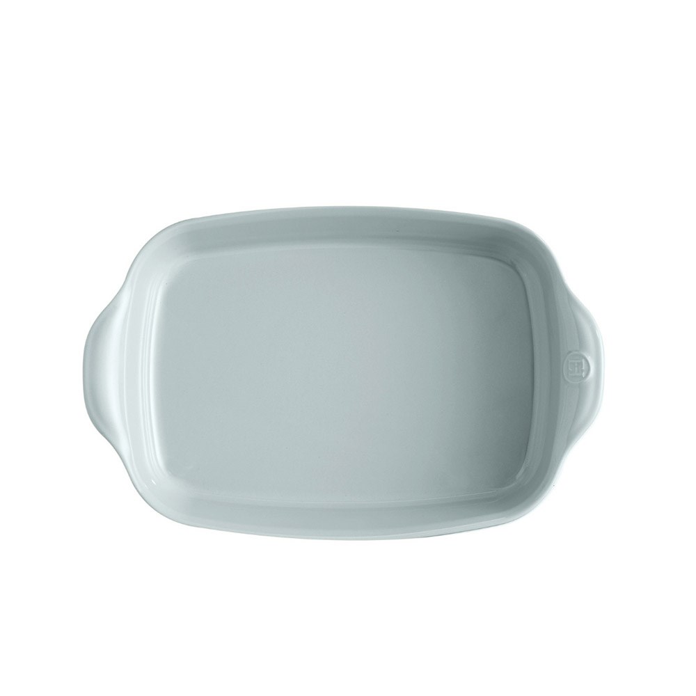 Emile Henry Fırın Kabı Dikdörtgen 36 x 23,5 cm Buz MavisiEmile Henry