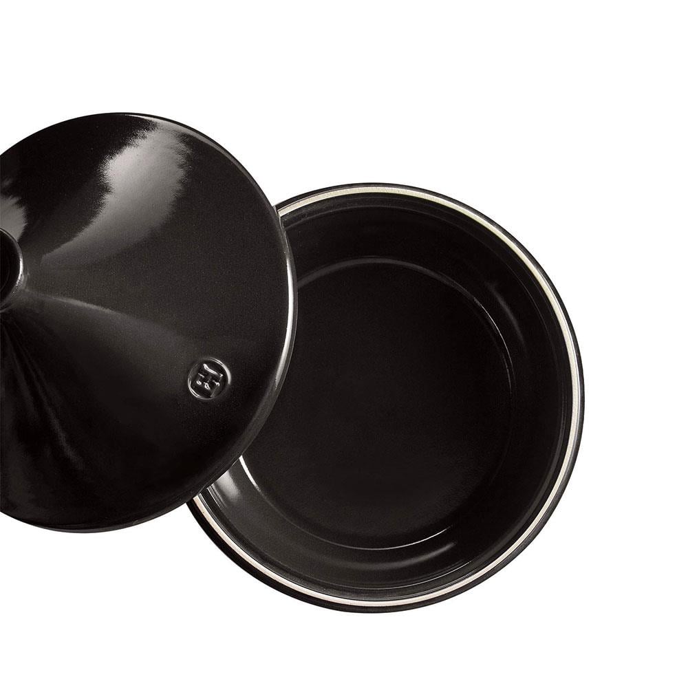 Emile Henry Isıya Dayanıklı Tajin 27 cm/3 L Siyah/CharcoalEmile Henry