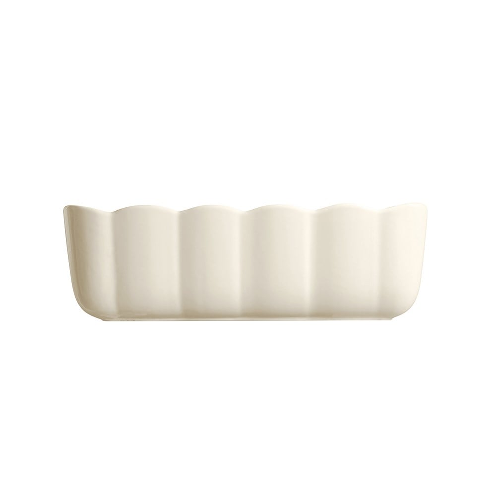 Emile Henry Madeleine Fırın Kabı 13,5 x 29 cm Ekru/ClayEmile Henry