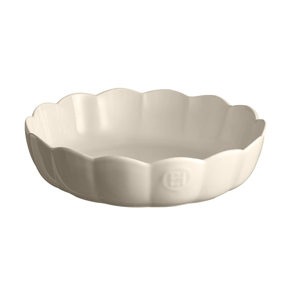 Emile Henry Madeleine Fırın Kabı Yuvarlak 27 cm Ekru/ClayEmile Henry