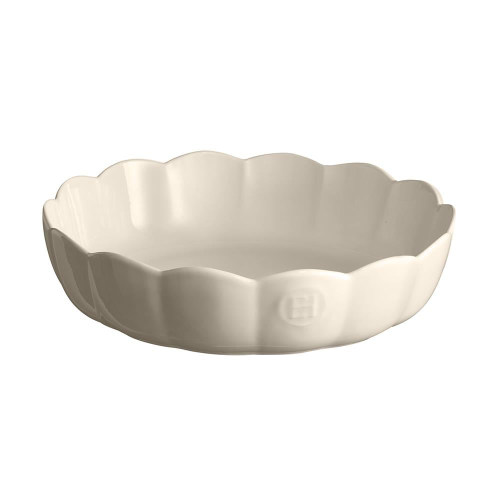 Emile Henry Madeleine Fırın Kabı Yuvarlak 27 cm Ekru/ClayEmile Henry