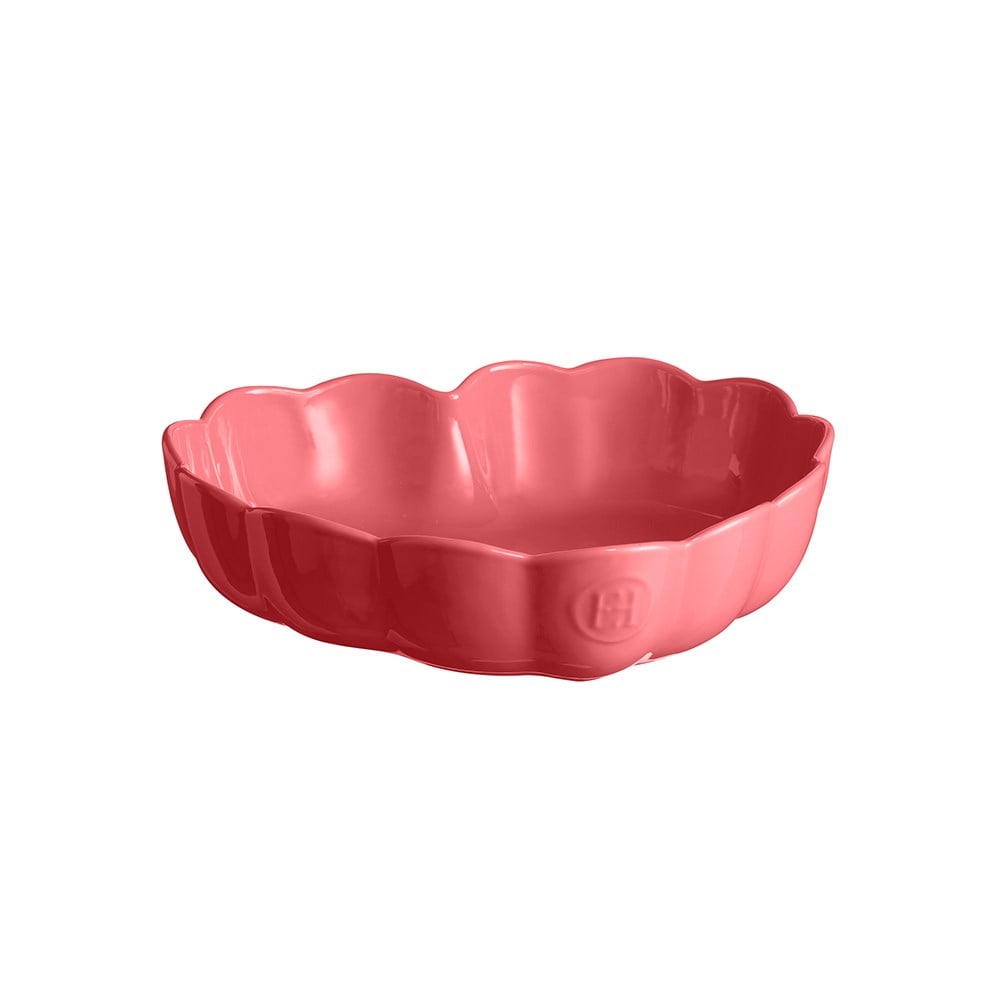 Emile Henry Madeleine Kalp Fırın Kabı 26,5 cm/2 L Pembe/Rose CandyEmile Henry