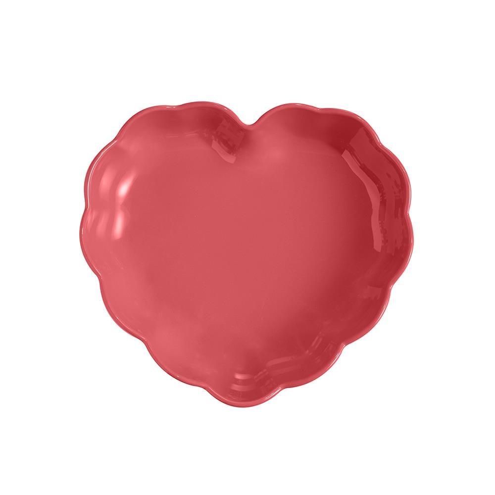 Emile Henry Madeleine Kalp Fırın Kabı 26,5 cm/2 L Pembe/Rose CandyEmile Henry