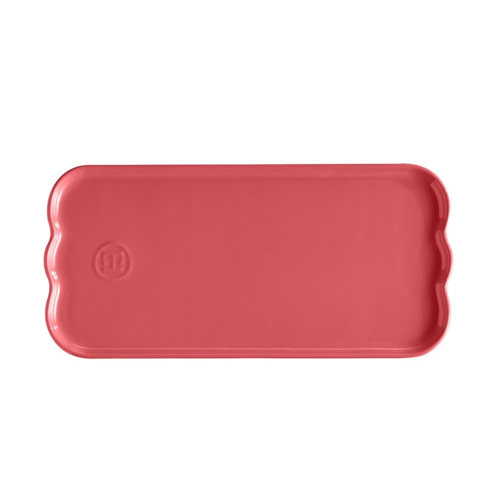 Emile Henry Madeleine Servis Tabağı 31,5 x 15 cm Pembe/Rose CandyEmile Henry