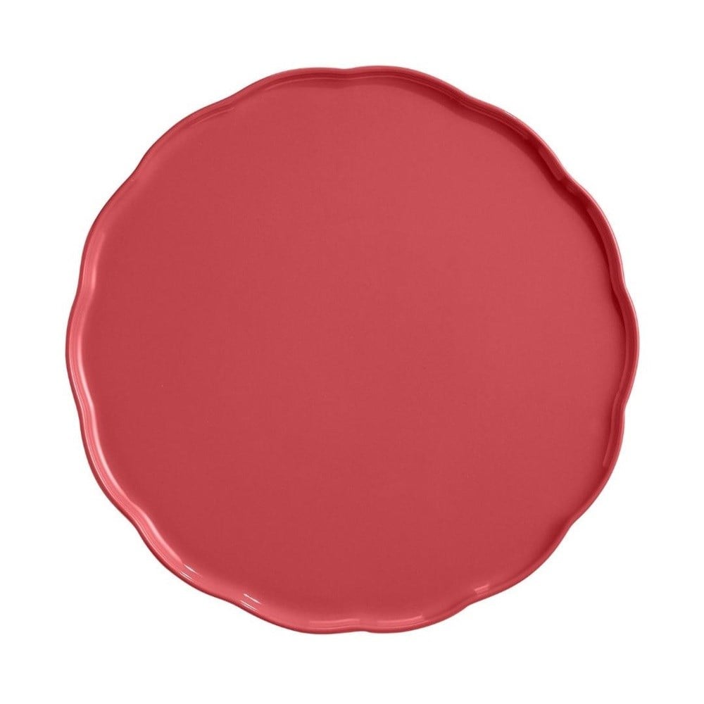 Emile Henry Madeleine Servis Tabağı Yuvarlak 31 cm Pembe/Rose CandyEmile Henry