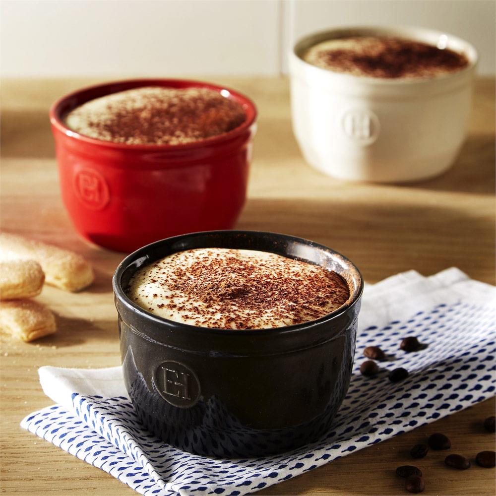 Emile Henry Ramekin Fırın Kabı 2 Adet 9 cm Kırmızı/BurgundyEmile Henry