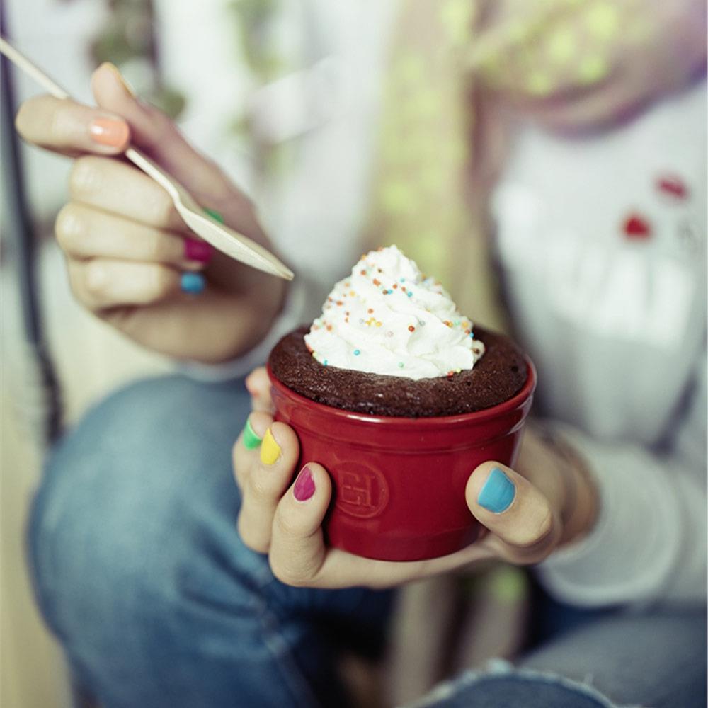 Emile Henry Ramekin N°9 Seramik Fırın Kabı Kırmızı/BurgundyEmile Henry