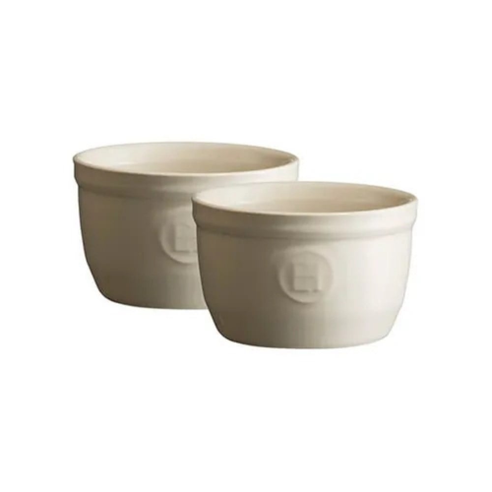 Emile Henry Ramekin N°9 Seramik Fırın Kabı 2'li Ekru/ClayEmile Henry