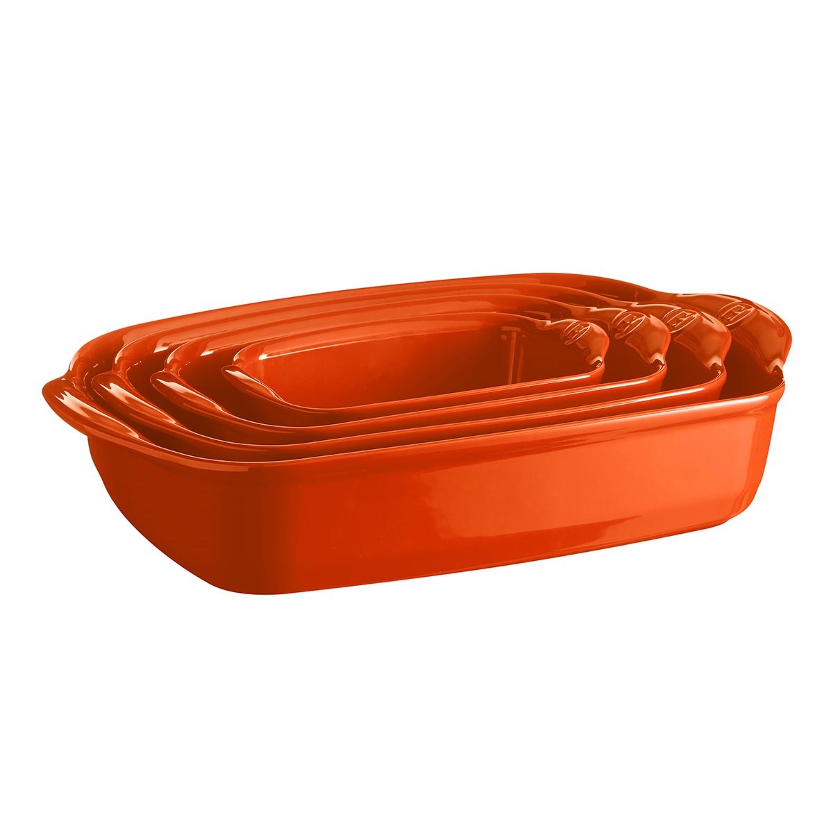 Emile Henry Tart Börek Fırın Kabı Dikdörtgen 22 x 14,5 cm Turuncu/ToscaneEmile Henry