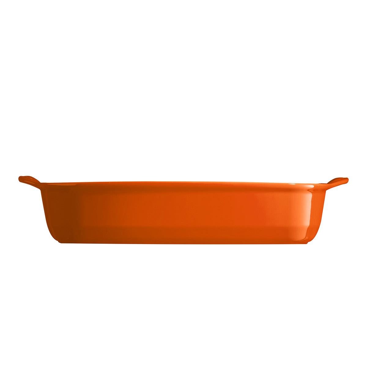 Emile Henry Tart Börek Fırın Kabı Dikdörtgen 42,5 x 28 cm Turuncu/ToscaneEmile Henry
