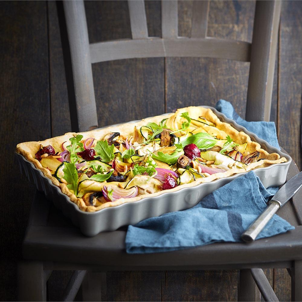 Emile Henry Tart Kabı Dikdörtgen 24 x 33 cm Sarı/ProvenceEmile Henry