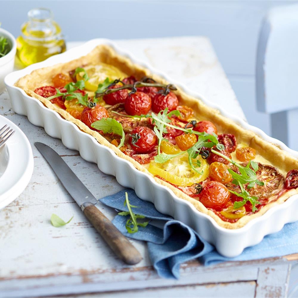 Emile Henry Tart Kabı Yuvarlak 15 x 36 cm Ekru/ClayEmile Henry