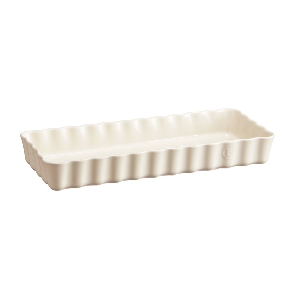Emile Henry Tart Kabı Yuvarlak 15 x 36 cm Ekru/ClayEmile Henry