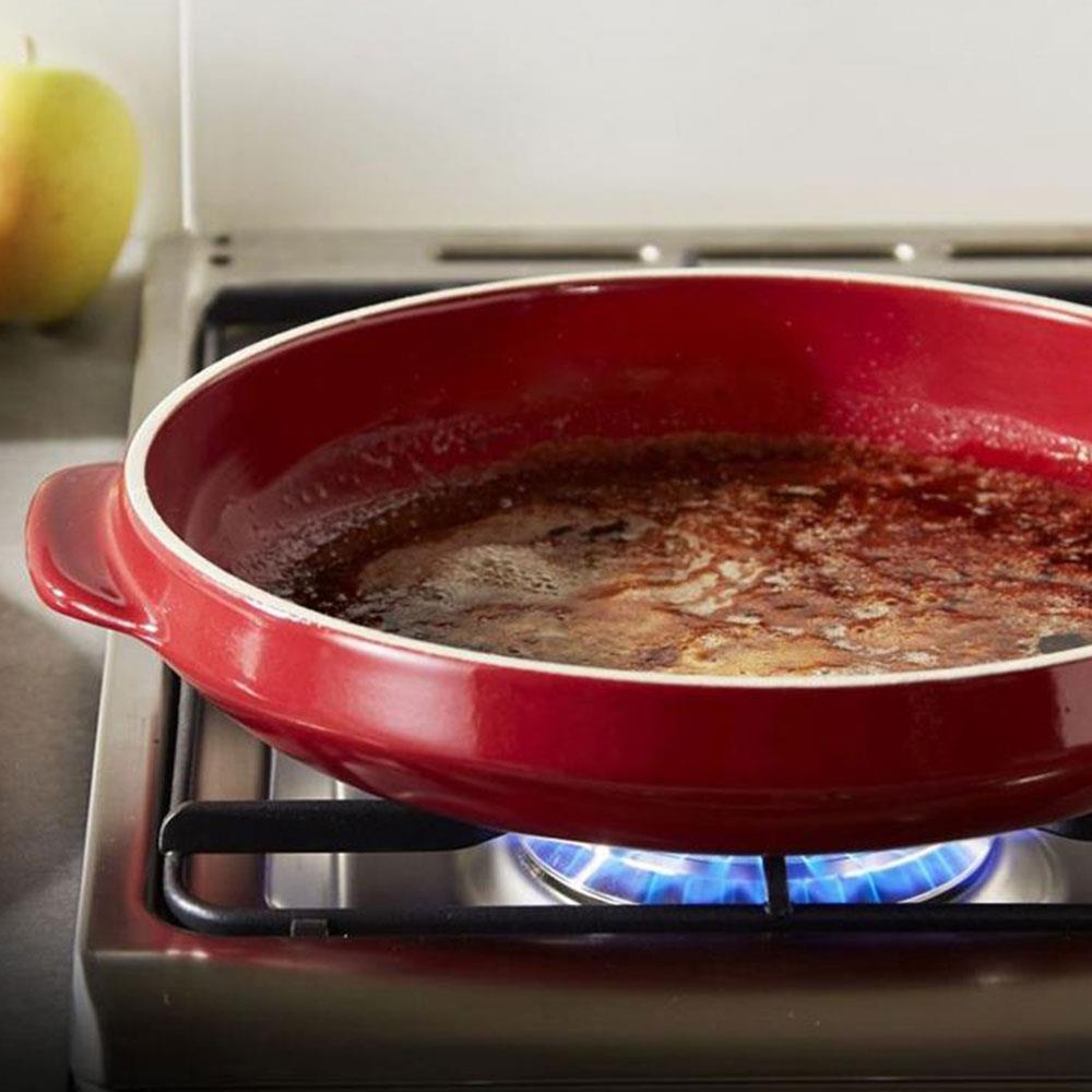 Emile Henry Tart Tatin Seti 33 cm Kırmızı/BurgundyEmile Henry