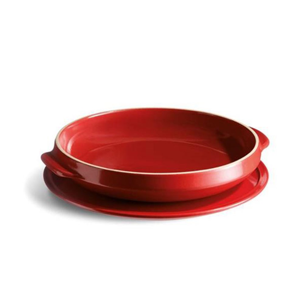Emile Henry Tart Tatin Seti 33 cm Kırmızı/BurgundyEmile Henry