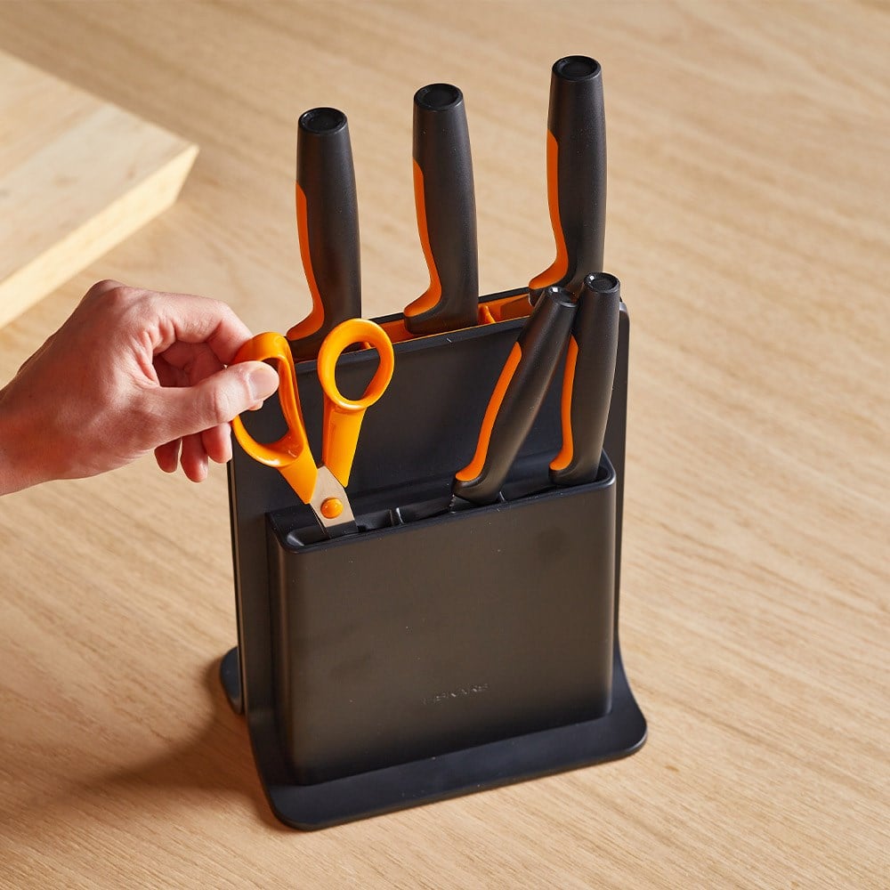 Fiskars Bloklu Bıçak Seti 5 ParçaFiskars