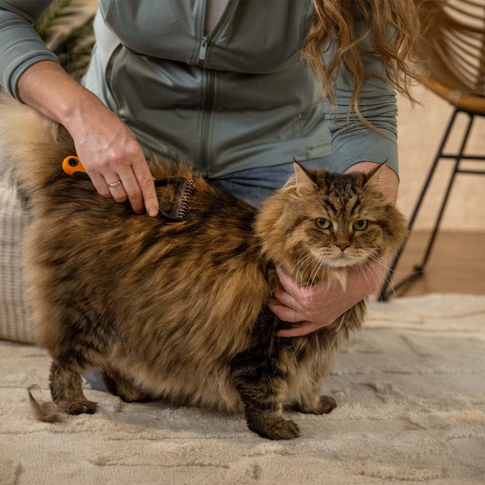 Fiskars Kedi ve Köpek Kıtık Açıcı ve Alt Tüy Toplayıcı TarakFiskars