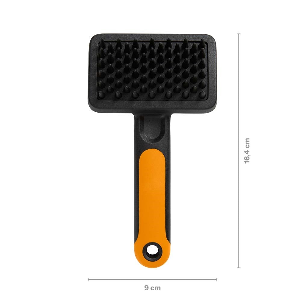 Fiskars Kedi ve Köpek Masaj ve Tüy Toplayıcı FırçaFiskars