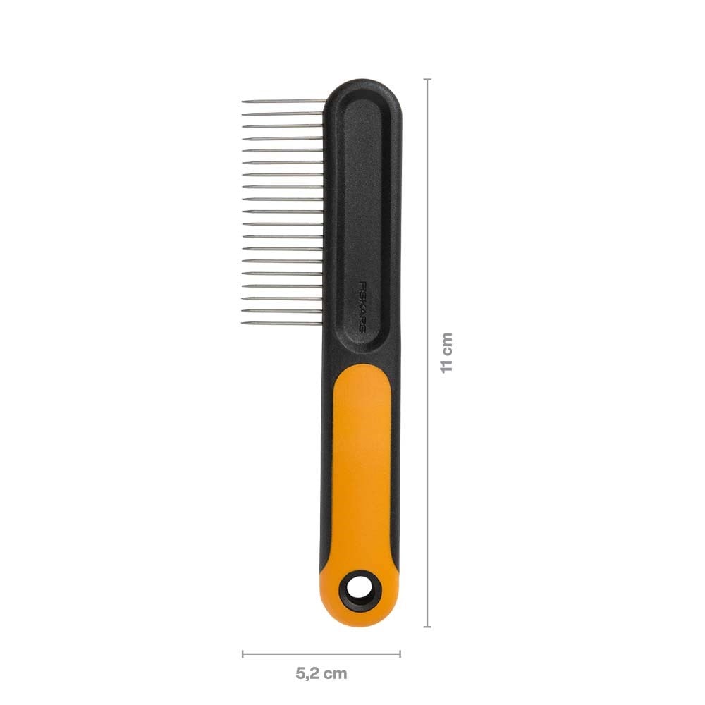 Fiskars Kedi ve Köpek Tüy Açıcı Geniş Dişli TarakFiskars