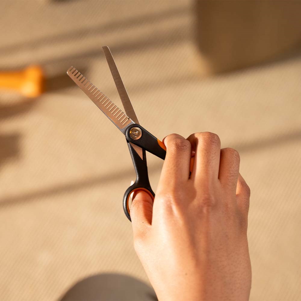 Fiskars Kedi ve Köpek Tüy İnceltme ve Tıraş MakasıFiskars