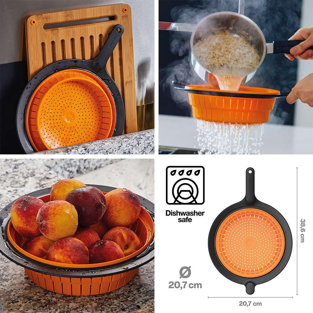 Fiskars Silikon Süzgeç Buhar SepetiFiskars