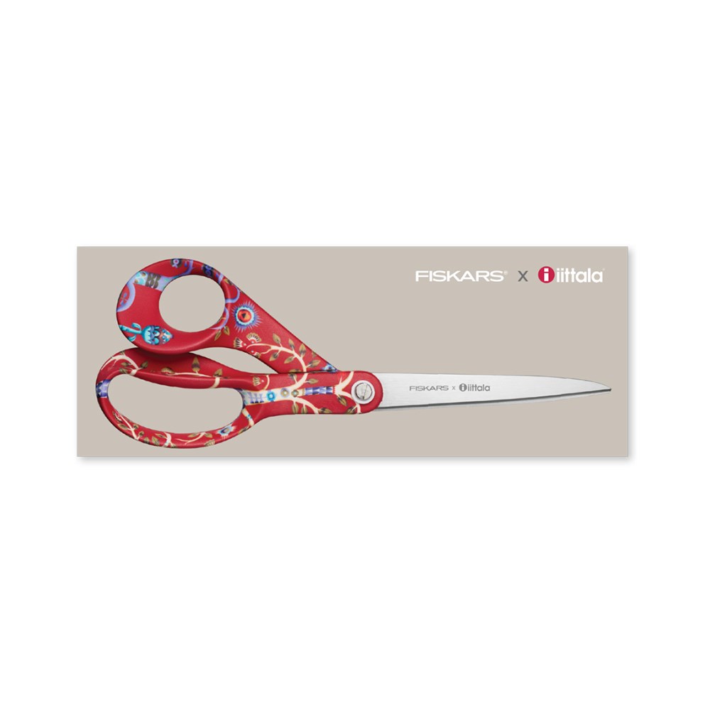 Fiskars x Iittala Taika Makas 21 cm KırmızıFiskars