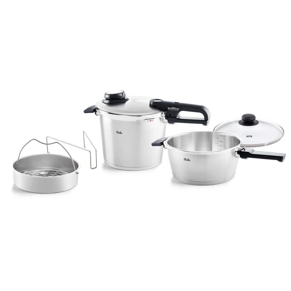 Fissler Vitavit Premium Düdüklü Tencere Mat 6 Lt + 3.5 LtFissler