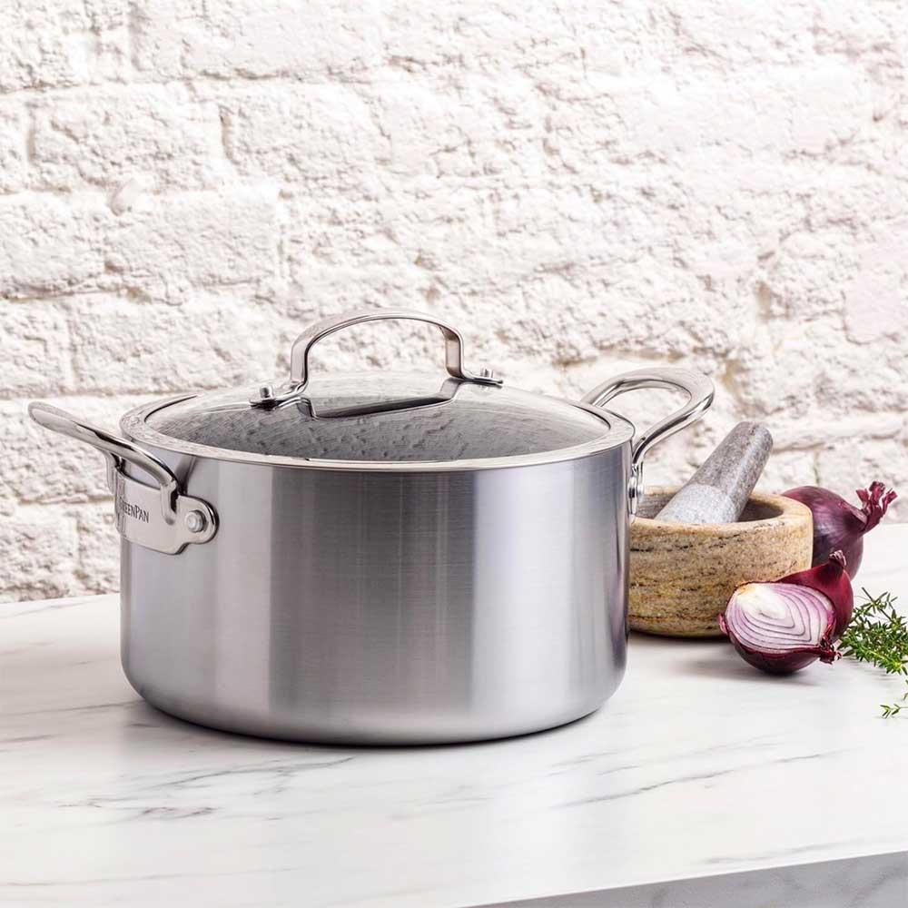 GreenPan Barcelona Evershine Derin Tencere 24 cmGreenPan