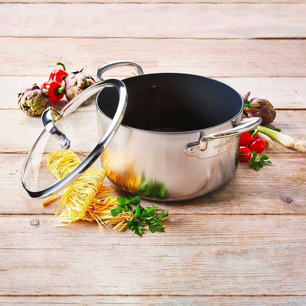 GreenPan Barcelona Evershine Derin Tencere 18 cmGreenPan