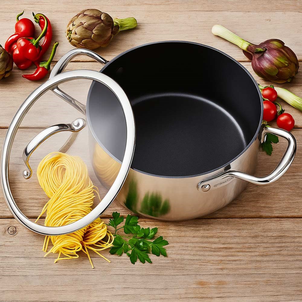 GreenPan Barcelona Evershine Derin Tencere 24 cmGreenPan