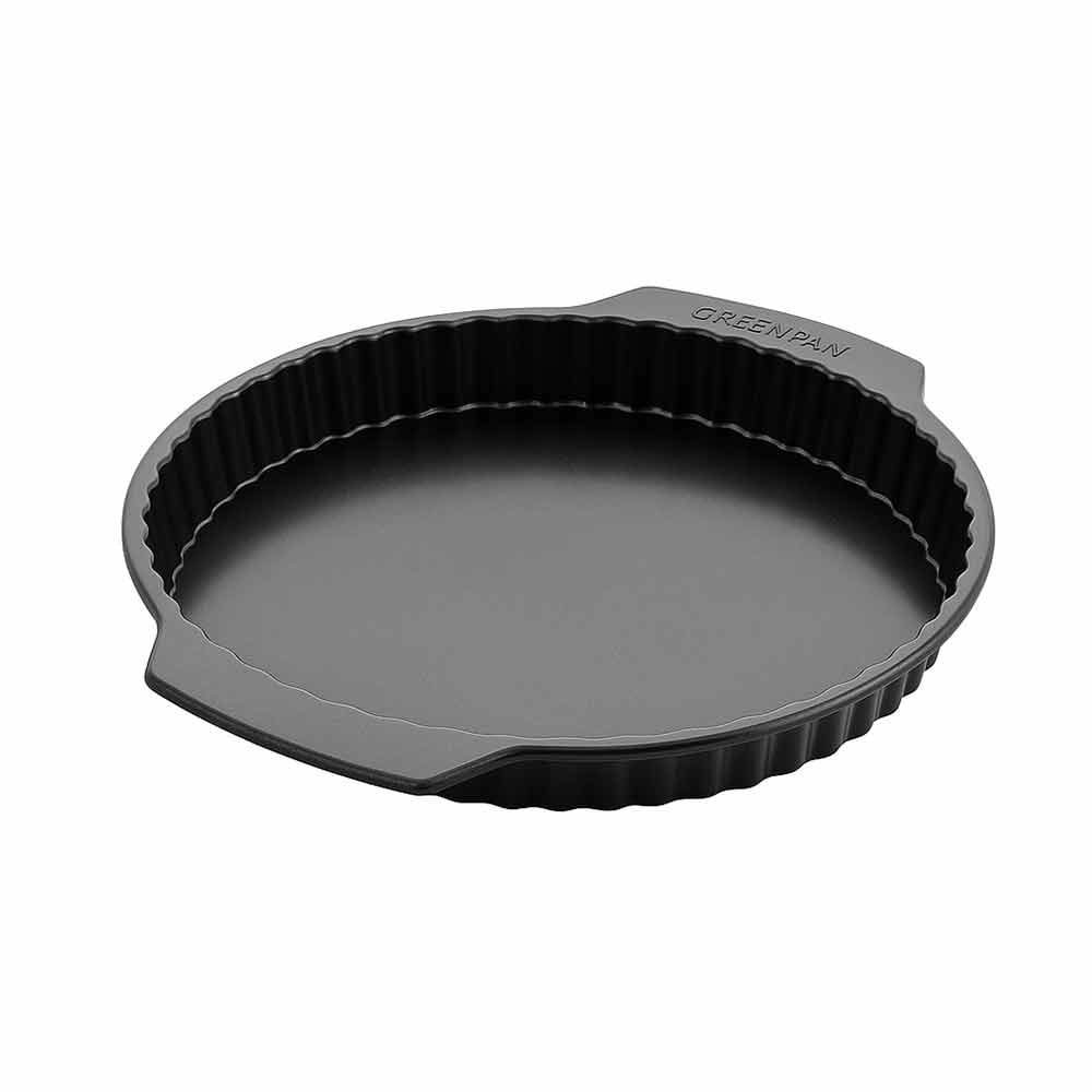 GreenPan Bistro Seramik Tart Kabı 28 cm SiyahGreenPan