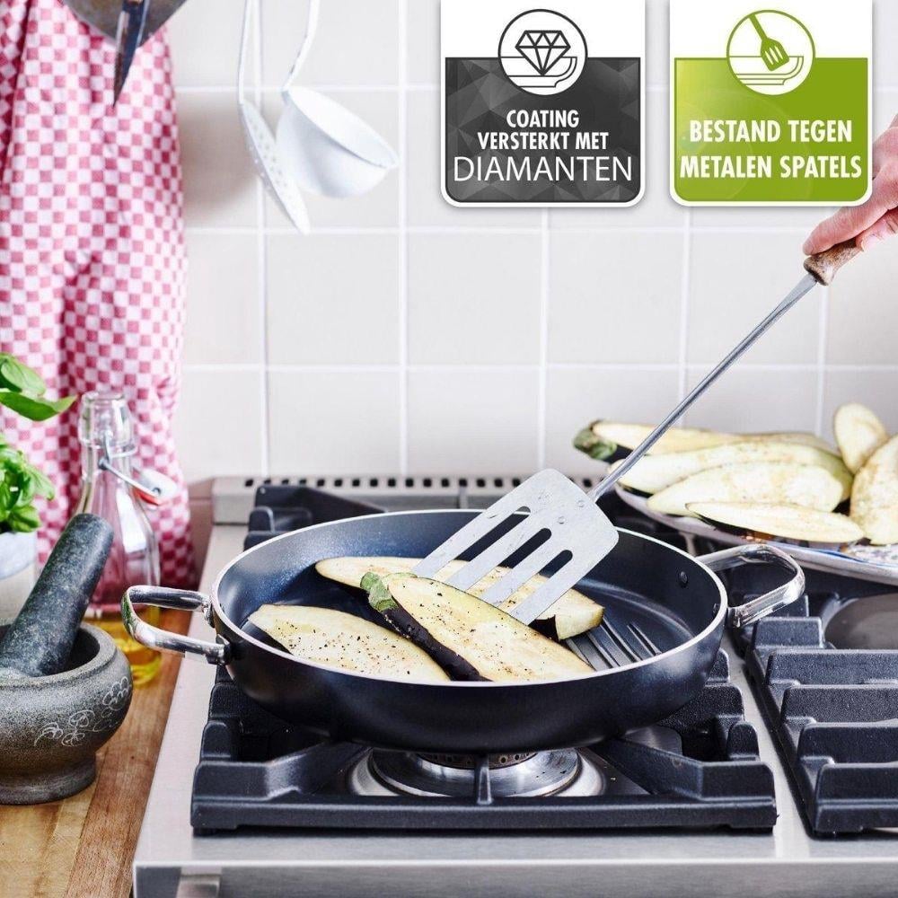 GreenPan Brüksel Seramik Izgara Tavası 30 cmGreenPan