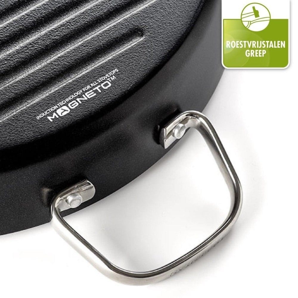 GreenPan Brüksel Seramik Izgara Tavası 30 cmGreenPan
