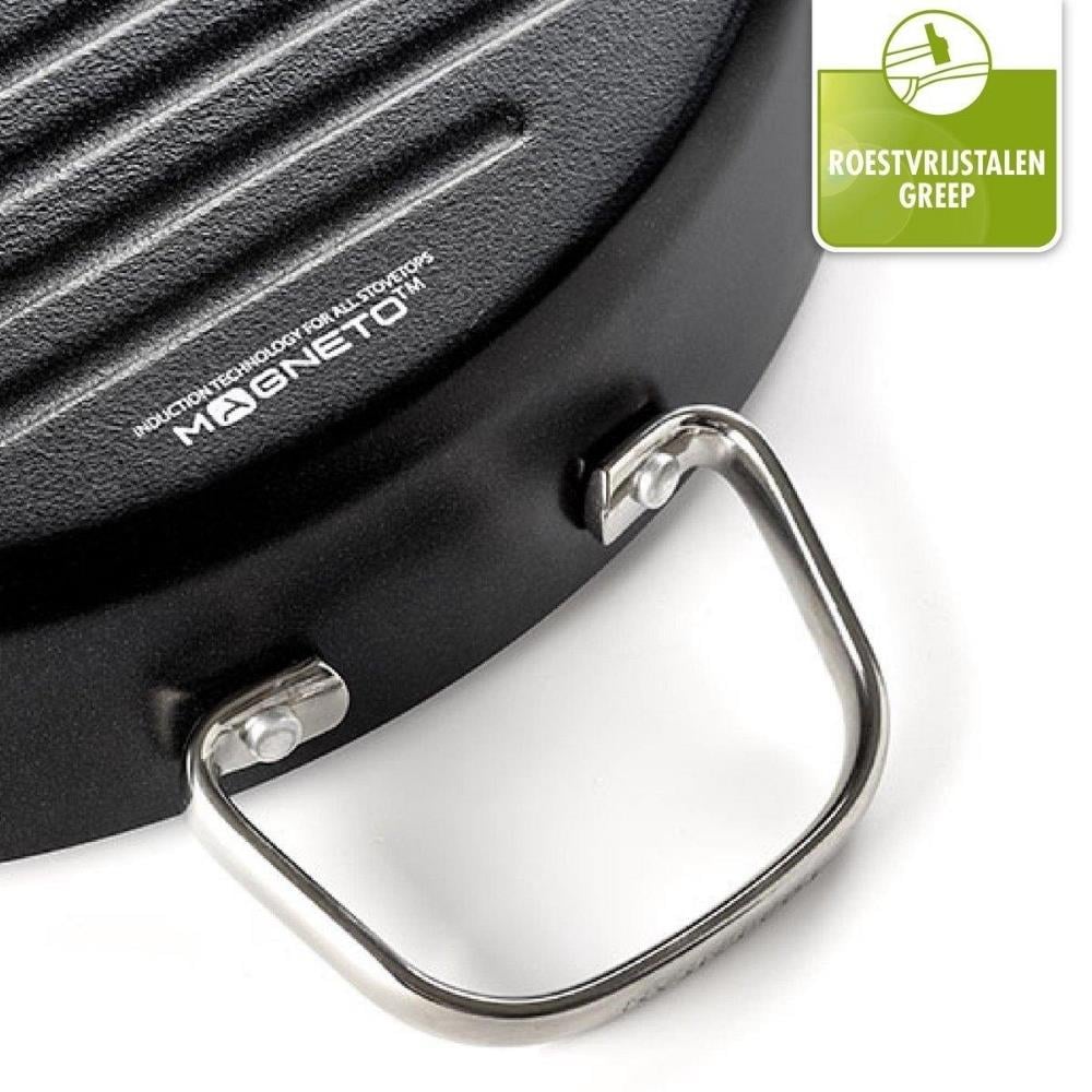 GreenPan Brüksel Seramik Izgara Tavası 30 cmGreenPan