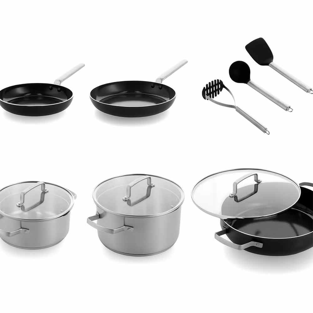 GreenPan Chef's Collection Tencere ve Pişirme Seti 8 ParçaGreenPan