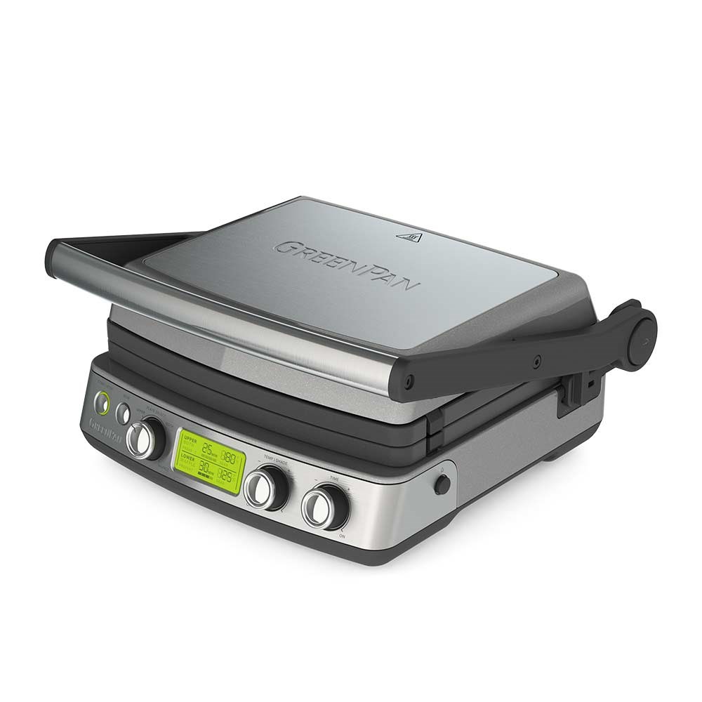 GreenPan Elite Izgara ve Tost Makinesi InoxGreenPan