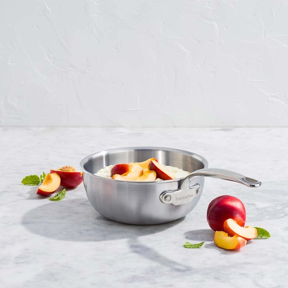 GreenPan Premiere Pro Chef Wok Tava 20 cm ÇelikGreenPan