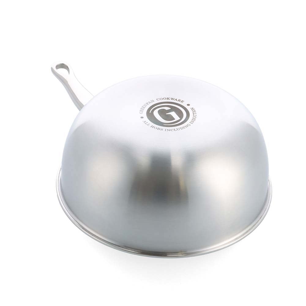 GreenPan Premiere Pro Chef Wok Tava 20 cm ÇelikGreenPan