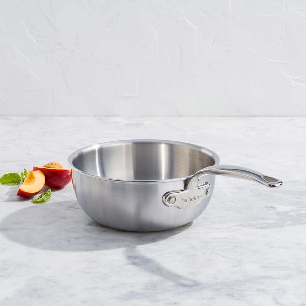 GreenPan Premiere Pro Chef Wok Tava 20 cm ÇelikGreenPan