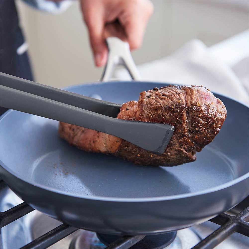 GreenPan Silikon Kilitli Maşa GriGreenPan