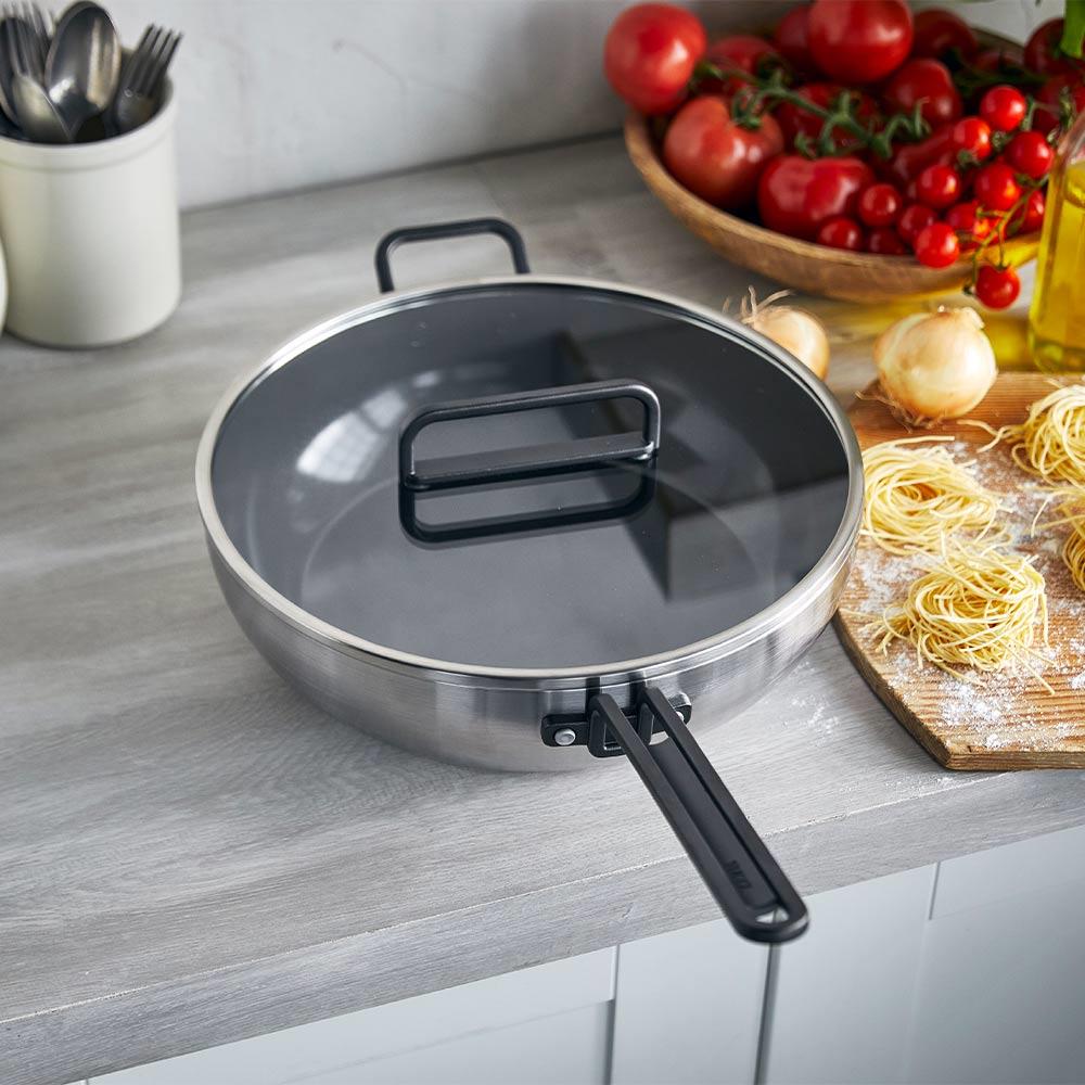 Greenpan Stanley Tucci™ Kızartma Tavası 33 cm ÇelikGreenPan