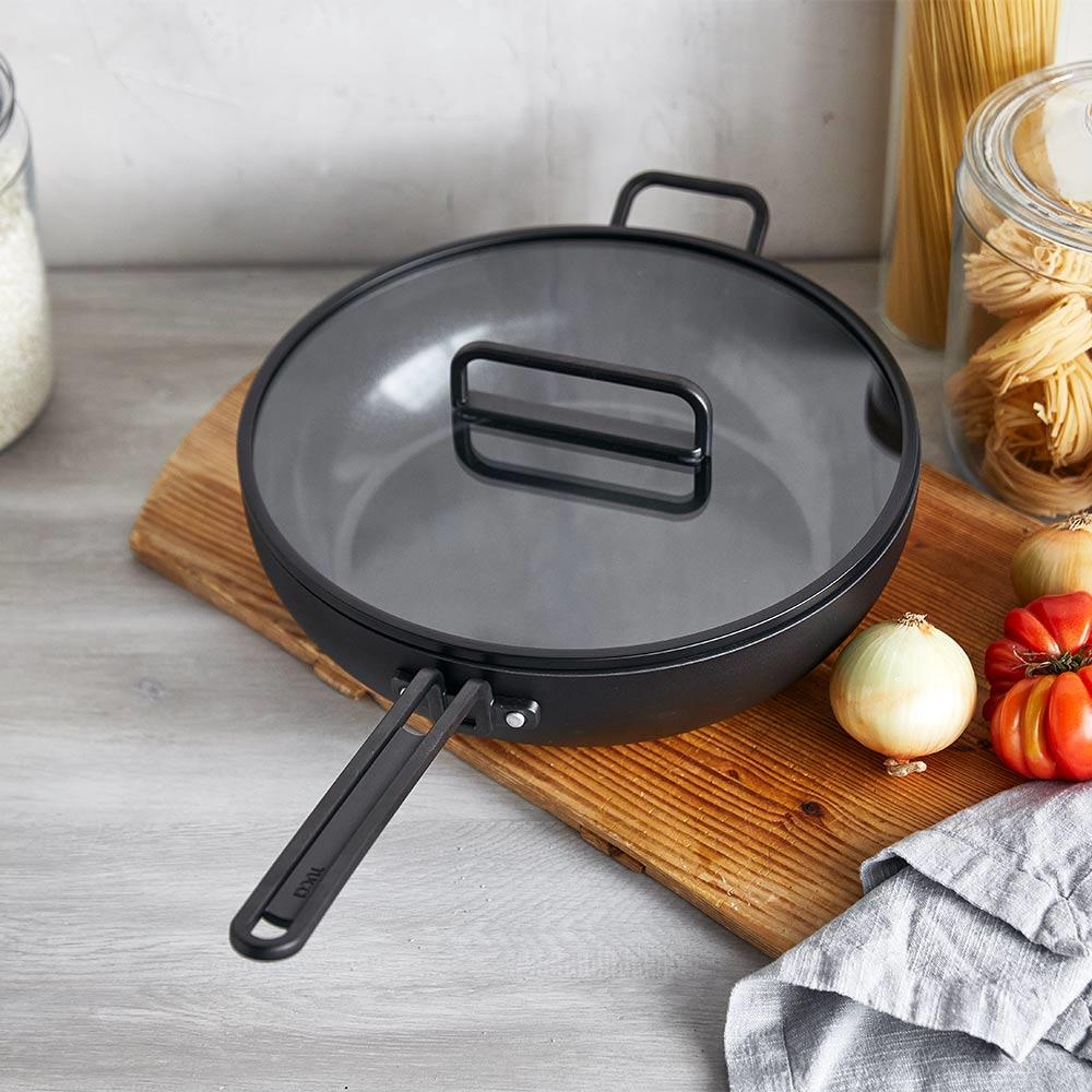 Greenpan Stanley Tucci™ Kızartma Tavası 33 cm Milano SiyahıGreenPan