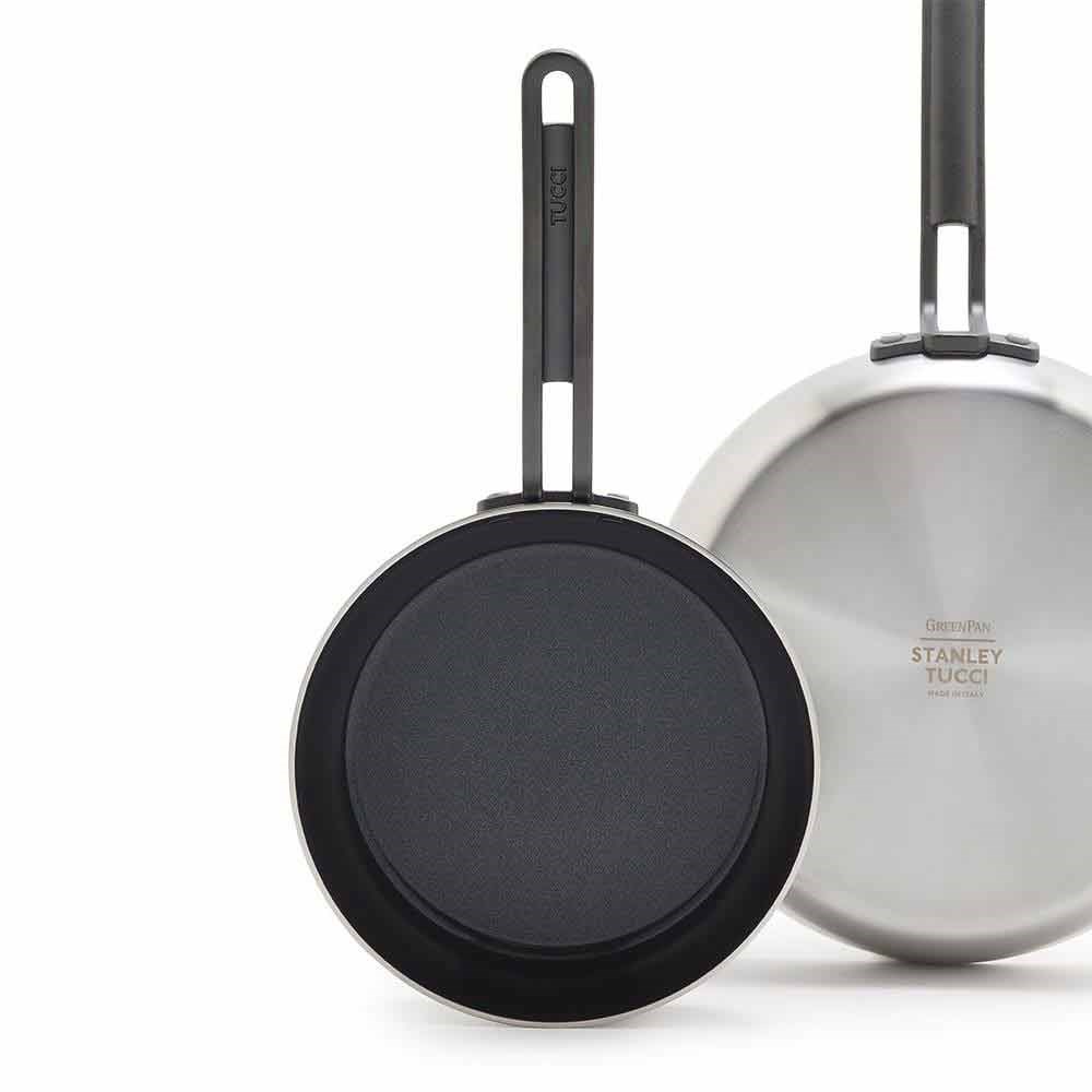 Greenpan Stanley Tucci™ Kızartma Tavası 2'li 20 cm + 26 cm ÇelikGreenPan
