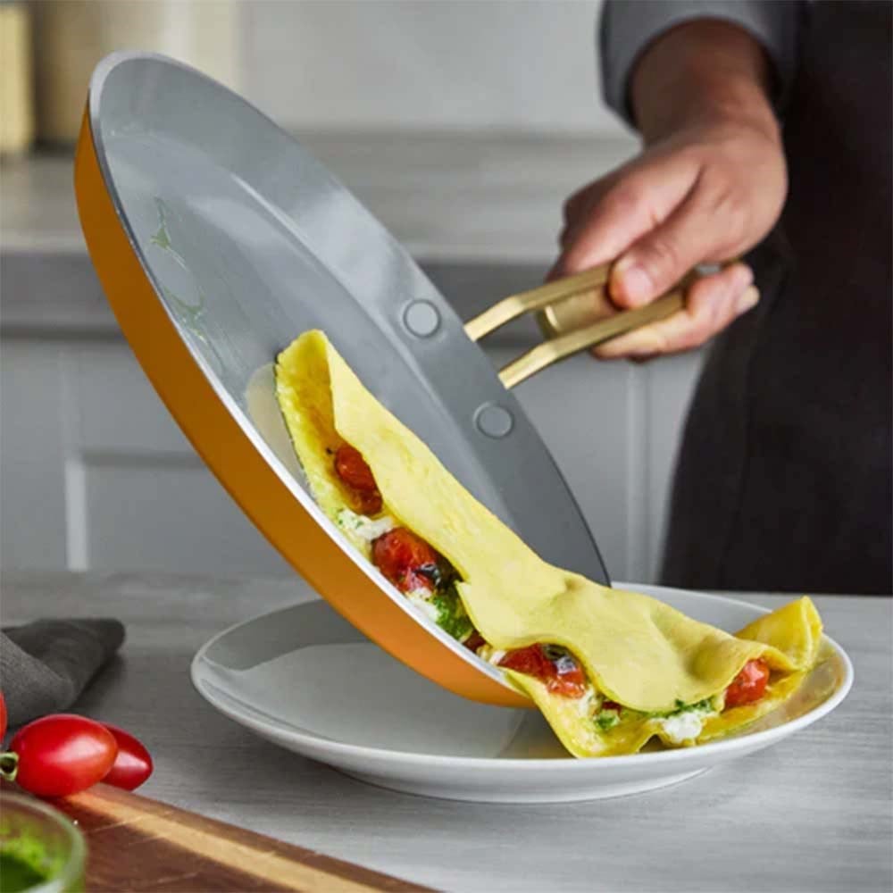 GreenPan Stanley Tucci™ Krep Tavası 25 cm Ayçiçeği SarısıGreenPan